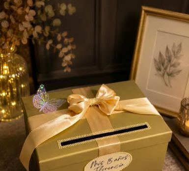 Buzón de regalos para 15 años